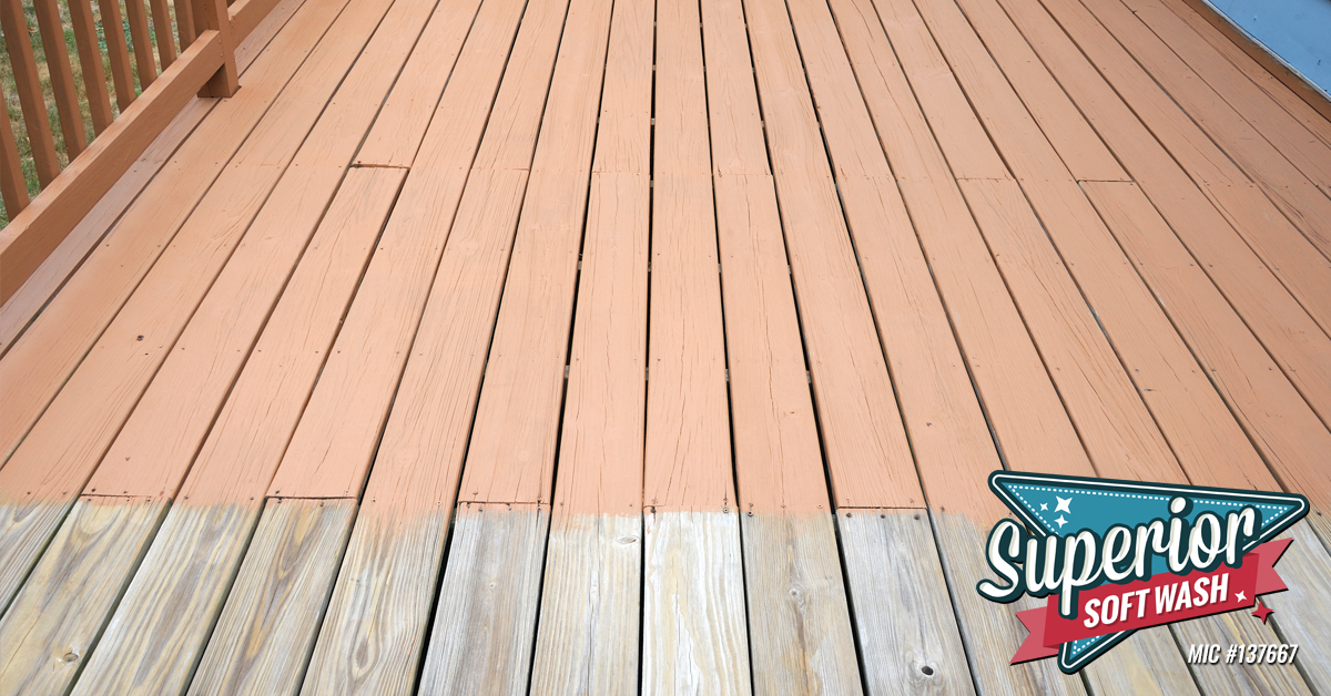 Deck Staining Central Maryland