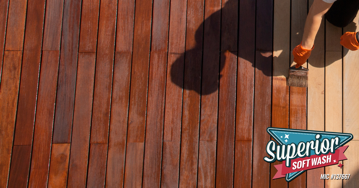 Stain Your Deck